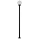 Ver imagem 1 de Poste para Praça Jardim Iluminação Externa 2m Alumínio Preto Global Dital sem Globo