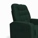 Ver imagem 7 de Poltrona Reclinável Lord do Papai em Veludo Verde Escuro Loja Sheep
