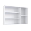 Ver imagem 4 de Armário Aéreo para Cozinha 3 Portas 120cm Americana Branco