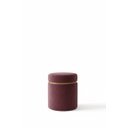 Ver imagem 2 de Kit Puff Cinta Superior Cinta Dourada Marsala Rosé / Veludo