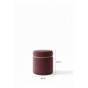 Ver imagem 3 de Kit Puff Cinta Superior Cinta Dourada Marsala Rosé / Veludo