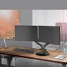 Suporte Articulado de Mesa Duplo Elg para Monitores 17'' a 35'' com Pistão a Gás Preto F160n - 5