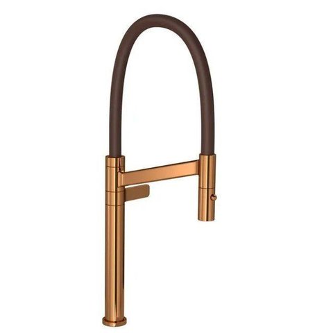 Torneira de Mesa para Cozinha Bica Alta Deca Colore Red Gold