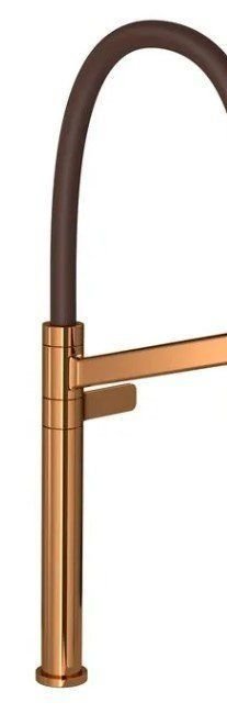 Torneira de Mesa para Cozinha Bica Alta Deca Colore Red Gold - 2