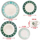 Ver imagem 5 de Aparelho Jantar Oxford Donna Bosque Jogo Kit 20pçs 4 Pessoas