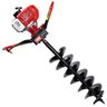 Perfurador de Solo Profissional Kawashima ED52BD Broca 80x20cm Ideal Para o Plantio - 4