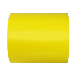 Fita Demarcação de Solo Pvc 100 Mm X 30 Metros - Amarela - 4