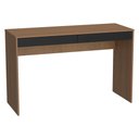 Ver imagem 1 de Mesa Escrivaninha 2 Gavetas B35 120 Cm Mell Preto Novam