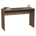 Ver imagem 5 de Mesa Escrivaninha 2 Gavetas B35 120 Cm Mell Preto Novam