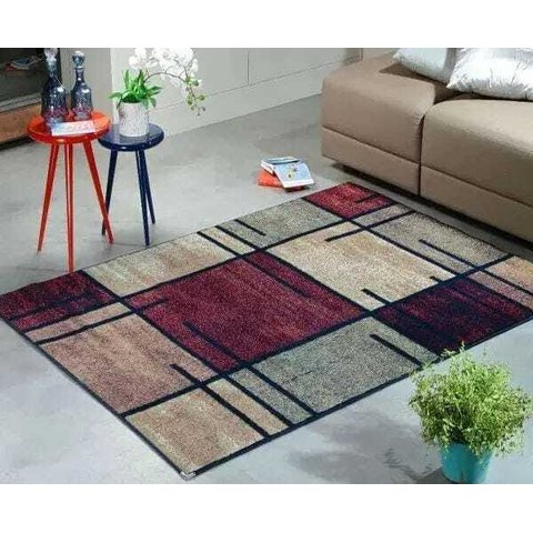 Tapete para Sala Quarto 100x150cm Andino Lancer