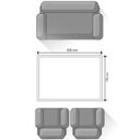 Ver imagem 3 de Tapete para Sala Quarto 150x200cm Andino Lancer