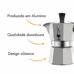 Cafeteira Italiana Moka Express 3 Xícaras - Bialetti - 5