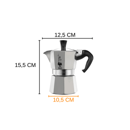 Cafeteira Italiana Moka Express 3 Xícaras - Bialetti - 4