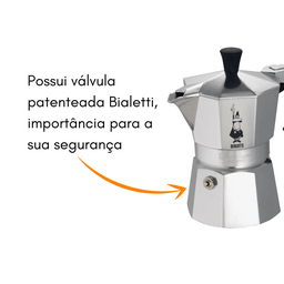 Cafeteira Italiana Moka Express 3 Xícaras - Bialetti - 6