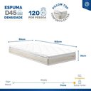 Ver imagem 6 de Cama Box com Colchão de Espuma D45 Pillow Top Ortopédico Domo + Auxiliar de Molas Unique Solteiro