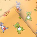 Ver imagem 4 de Papel de Parede Infantil - Bichinhos de Pelúcia Arte Destaque 2,50 Metros