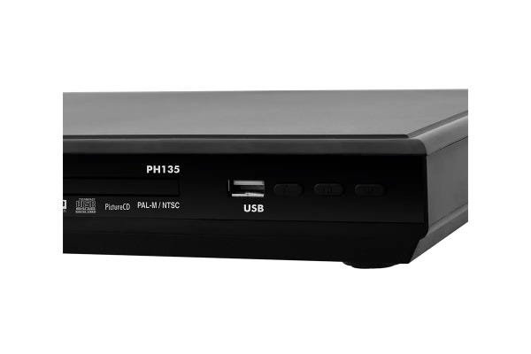 Dvd Player Ph135 Entrada USB Philco Bivolt - 3