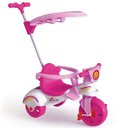 Ver imagem 1 de Triciclo Multi Care Girl 3 x 1 com Empurrador - Pedal - Rosa - 7601 - Xalingo