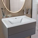 Ver imagem 2 de Cuba Pia Lavatório Itaparica 45 Cm para Banheiro Branco