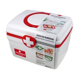 (organizadores) Caixa de Remédios (p) - Vermelho - 4