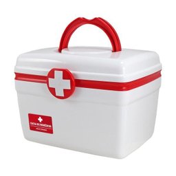 (organizadores) Caixa de Remédios (p) - Vermelho - 2