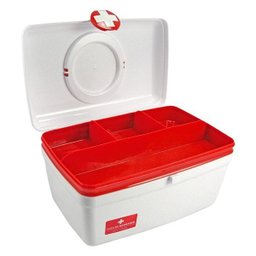 (organizadores) Caixa de Remédios (g) - Vermelho - 3