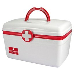 (organizadores) Caixa de Remédios (g) - Vermelho - 2