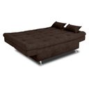 Ver imagem 4 de Sofá Cama Salomé Suede Marrom B256 - Matrix