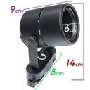 Ver imagem 2 de Trilho Eletrificado 1M Preto + 4 Spot Gu10 Mr16 LED 6W 3000K Branco Quente