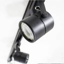 Ver imagem 1 de Trilho Eletrificado 1M Preto + 4 Spot Gu10 Mr16 LED 6W 3000K Branco Quente