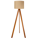 Ver imagem 1 de Abajur de Chão Tripé 1,50 Cm Completo com Cúpula e Fiação Luminária de Piso para Sala, Quarto