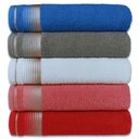 Ver imagem 1 de Kit com 5 Toalhas de Banho Luxury Soft Beka 360 G/m² Multicores