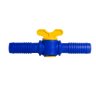 Kit com 25 Registro União 3/4" Agrojet com Grapa e Sem Anilhas - 1