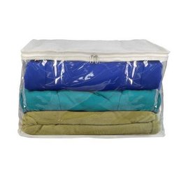 Capa Potetora para Edredom G Branco - 3