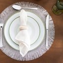 Ver imagem 4 de Conjunto 6 Pratos Rasos de Jantar em Porcelana Decorada 25cm Tramontina Lineare Cozinha Mesa Posta