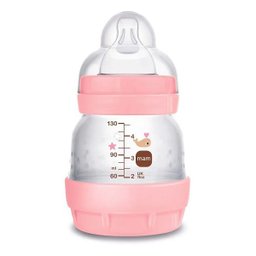 Kit com 2 Mamadeiras Easy Start Anticolica 130/260ml Rosa Mam Ma21022 - 3
