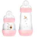 Ver imagem 2 de Kit com 2 Mamadeiras Easy Start Anticolica 130/260ml Rosa Mam Ma21022