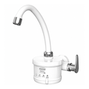 Ver imagem 4 de Torneira Elétrica Plus para Cozinha de Parede Bica Alta 4 Tempos Branca e Cromado 4800W/127V Durín
