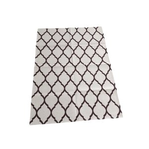 TAPETE JACQUARD ANTEDERRAPANTE 1,00X1,40 - COPAS BEGE
