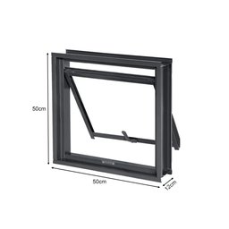 Vitrô Maxim-ar em Aço sem Grade 50x50 R120 Tradição - 2