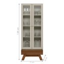 Ver imagem 2 de Cristaleira com Portas de Vidro Bétis Freijo Off White