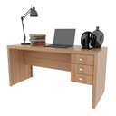 Ver imagem 7 de Kit Escritório Completo 8 Peças com 2 Mesas e 2 Estantes Cor:amêndoa