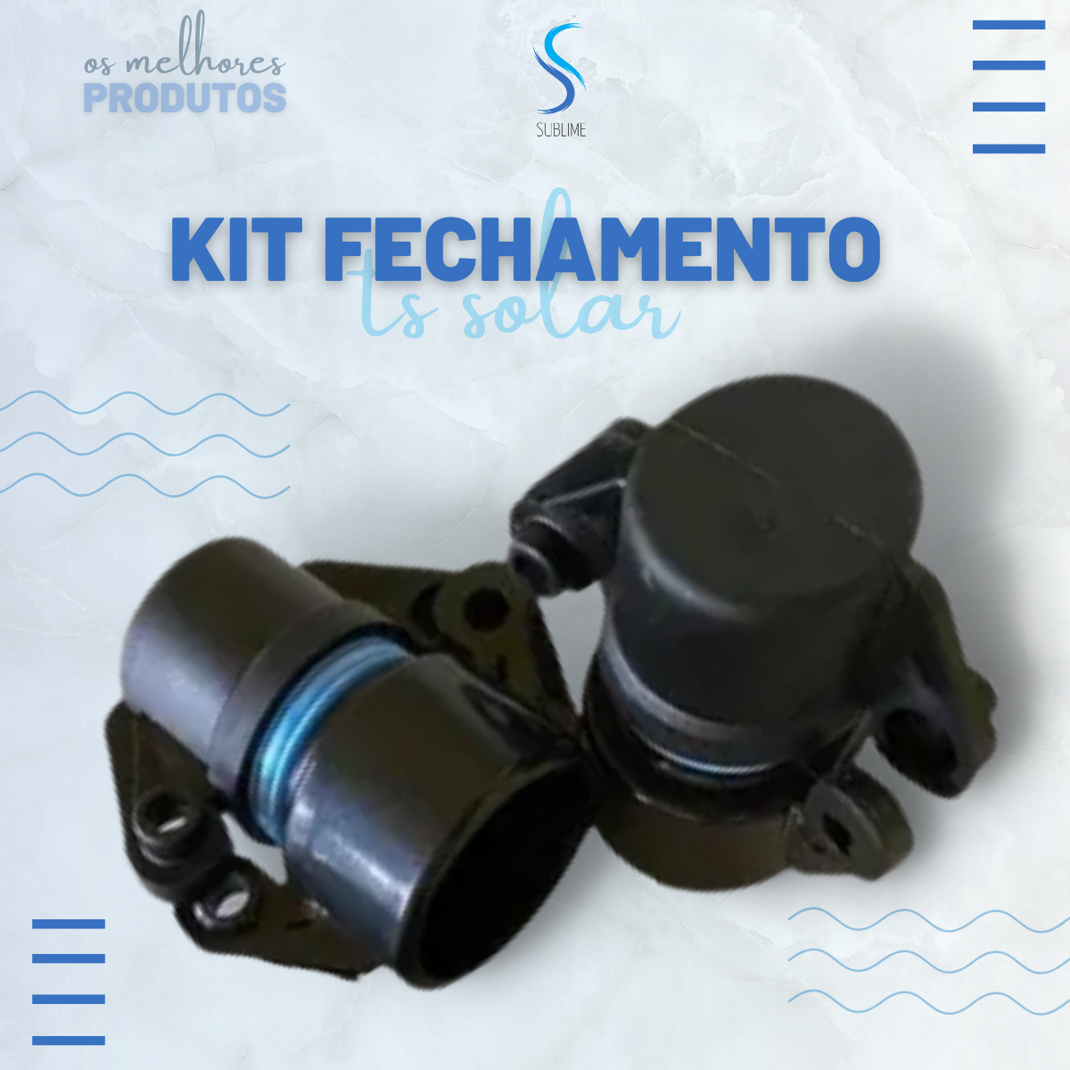 Kit 34 Placas 4mt - Aquecedor Solar Piscinas - 40,5m²/57.000 Litros - Marca Ts Solar - 5