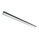Ver imagem 2 de Pendente Lustre / Plafon Sobrepor Linear Led Preto 24w 3000k Moderno 120cm Ip20 9152 Astraled St3306