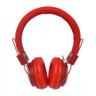 Fone de Ouvido Headphone Mp3 Fm com Entrada para Cartao de Memoria Vermelho Bq170 - 1