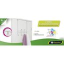 Ver imagem 2 de Cabide com 6 ganchos laminado para porta - cód. 5087