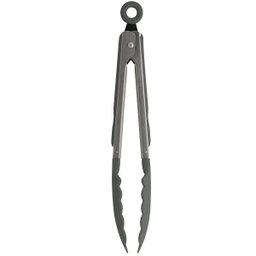 Pegador Pinça Silicone Cozinha Massa Macarrão Salada Carne Chumbo - 1