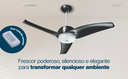Ver imagem 6 de Ventilador de Teto Latina VT673 Controle Remoto Branco 220V