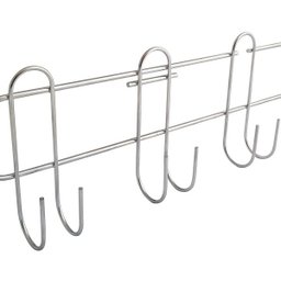 Cabideiro Suporte Com Ganchos Para Roupas Utensílios Bolsas - 4