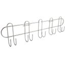 Ver imagem 1 de Cabideiro Suporte Com Ganchos Para Roupas Utensílios Bolsas